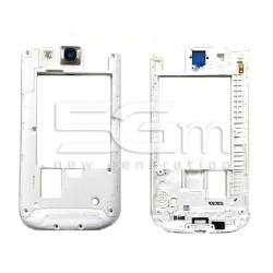 Samsung I9301i Galaxy S3 White Middle Frame 