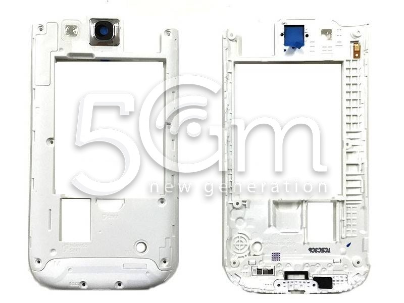 Middle Frame Bianco Samsung I9301i Galaxy S3