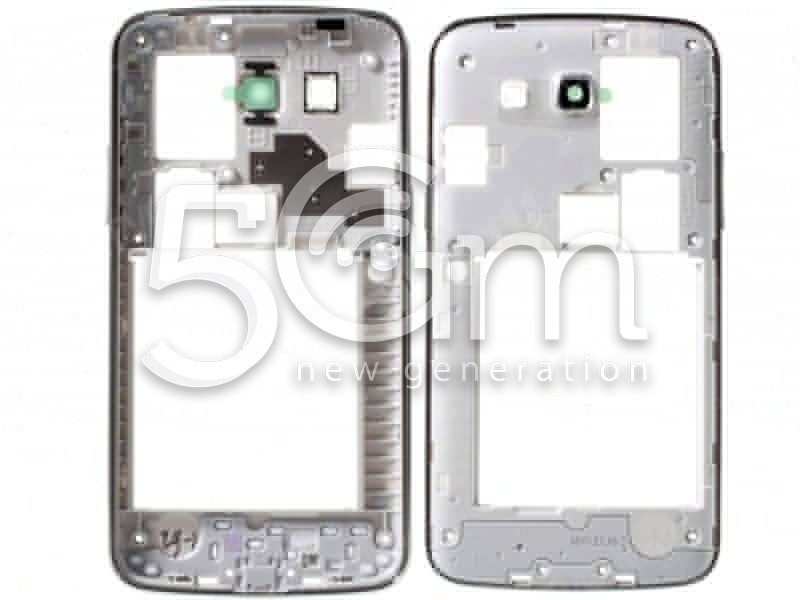 Middle Frame Silver Samsung SM-G7105