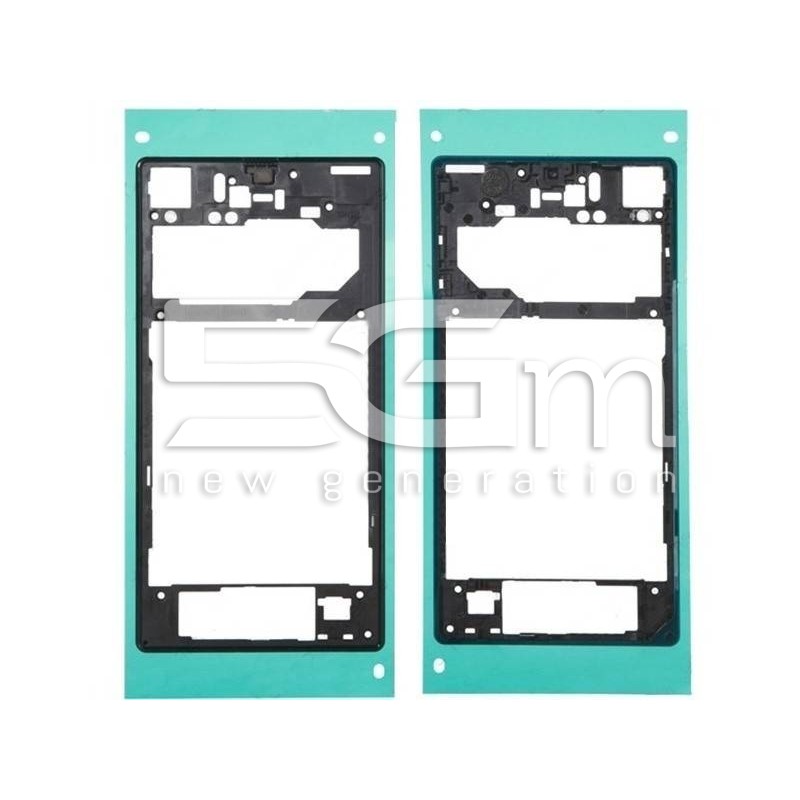 Sony Xperia Z1 L39H Black Back Frame