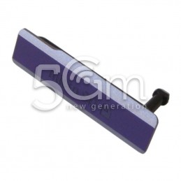 Xperia Z1 Purple SD Card Port Cover