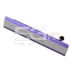 Xperia Z2 Purple SD Card Port Cover