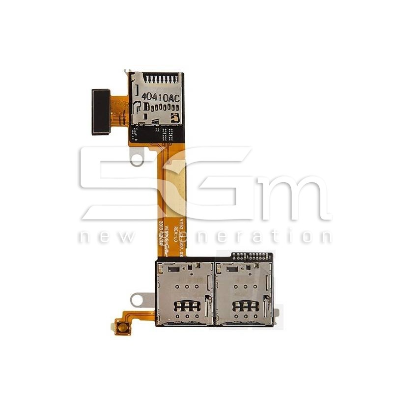 Xperia M2 Dual Sim Reader + Memory Card Flex Cable