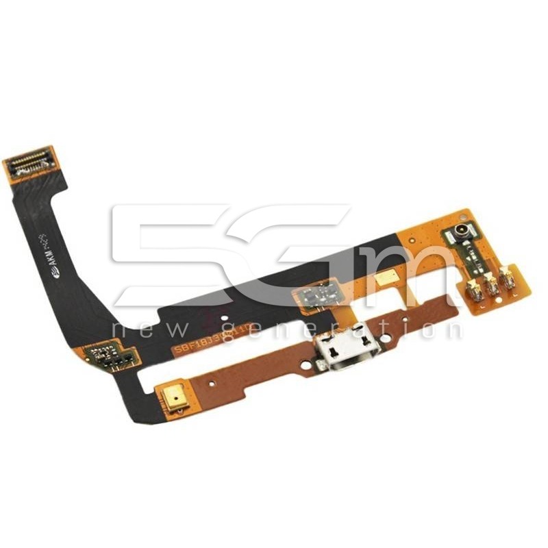 Connettore Di Ricarica Flat Cable Alcatel OT-7040