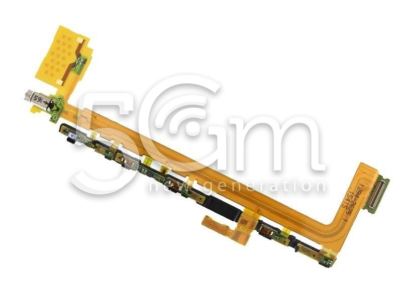 Tasto Accensione Flat Cable Completo Xperia Z5 Premium E6853
