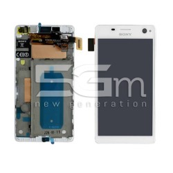 Display Touch Bianco + Frame Xperia C4