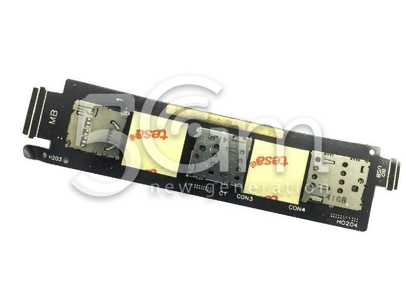 Lettore Sim Card Flat Cable Asus ZenFone 6