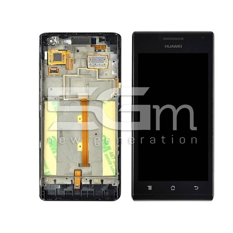 Raad Krachtcel Bedreven Huawei Ascend P1 Black Touch Display