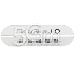 Top + Down Cover White HTC One M8 