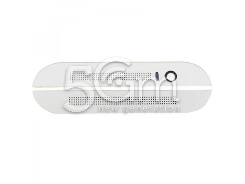 Top + Down Cover White HTC One M8 