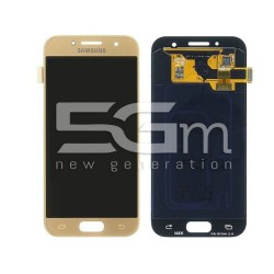 Display Touch Gold Samsung SM-A320F A3 2017