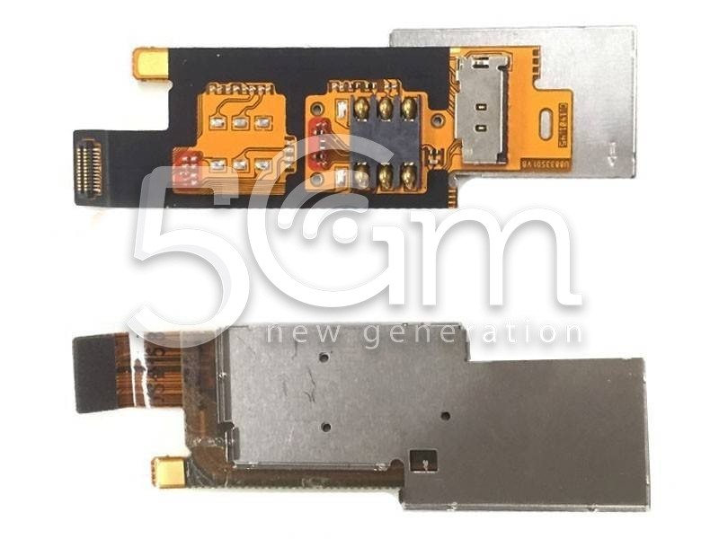 Huawei Y300 Sim Card Reader Flex Cable + Holder