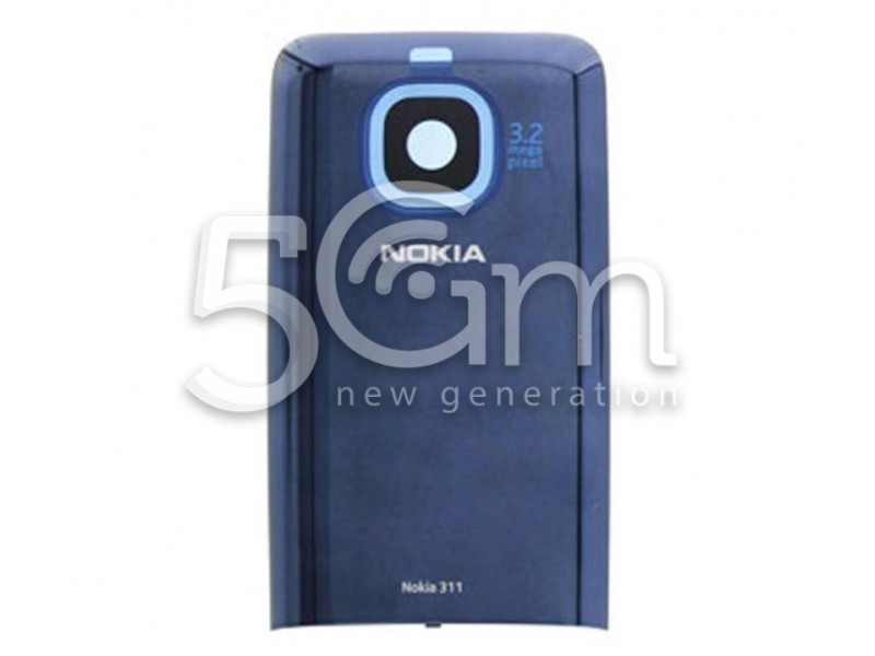 Nokia 311 Asha Blue Back Cover