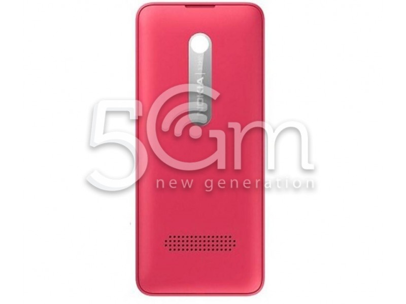 Nokia 206 Pink Back Cover