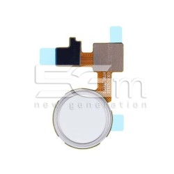 LG Nexus 5X White Fingerprint Home Button Flex Cable 