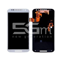 Display Touch Bianco + Frame Motorola XT1092 Moto X 2nd Gen