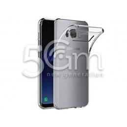 Custodia In Silicone Trasparente Samsung SM-G955 S8+