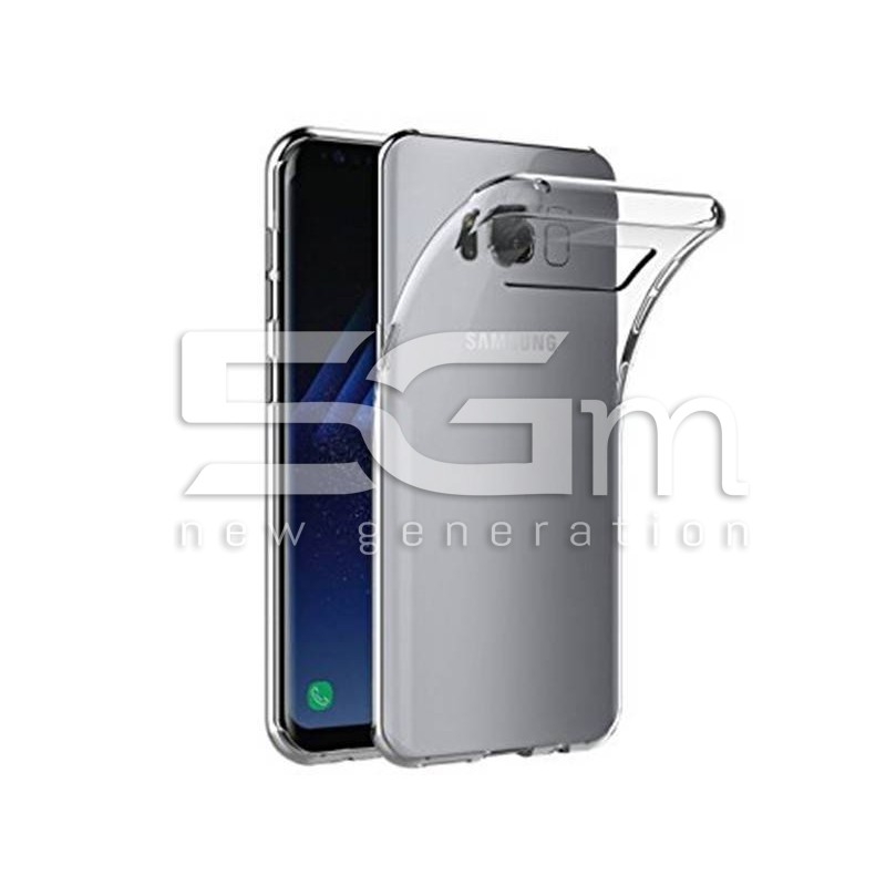 Custodia In Silicone Trasparente Samsung SM-G955 S8+