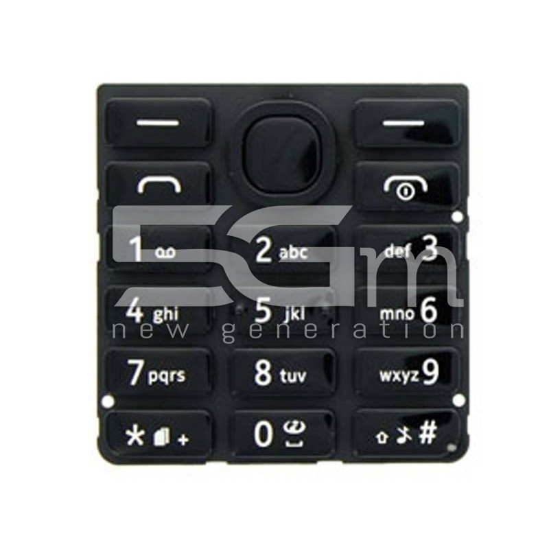 Nokia 206 Black Keypad