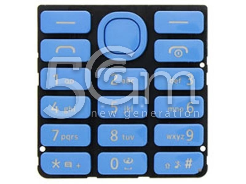 Nokia 206 Light Blue Keypad
