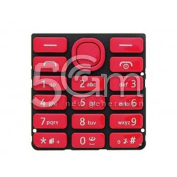 Nokia 206 Red Keypad