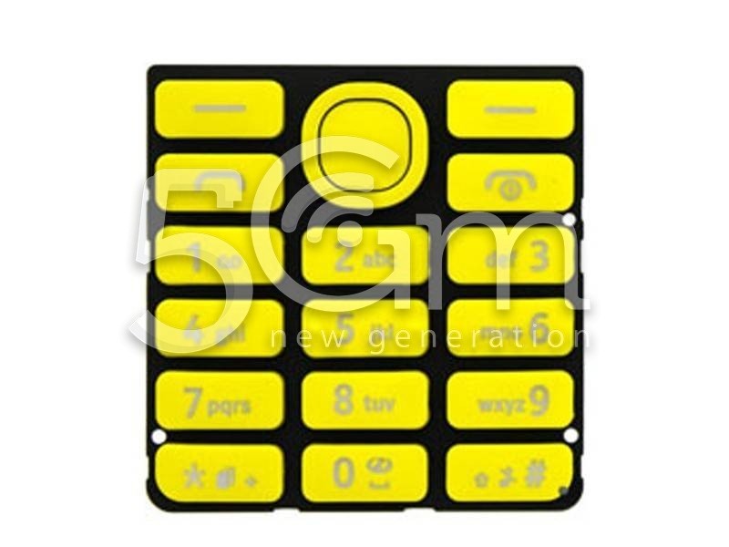 Nokia 206 Yellow Keypad