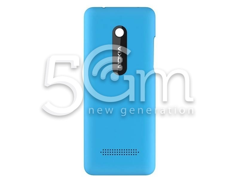 Nokia 206 Light Blue Back Cover