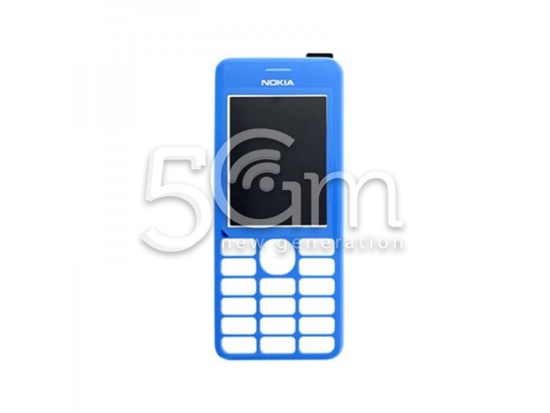 Nokia 206 Blue Front Cover