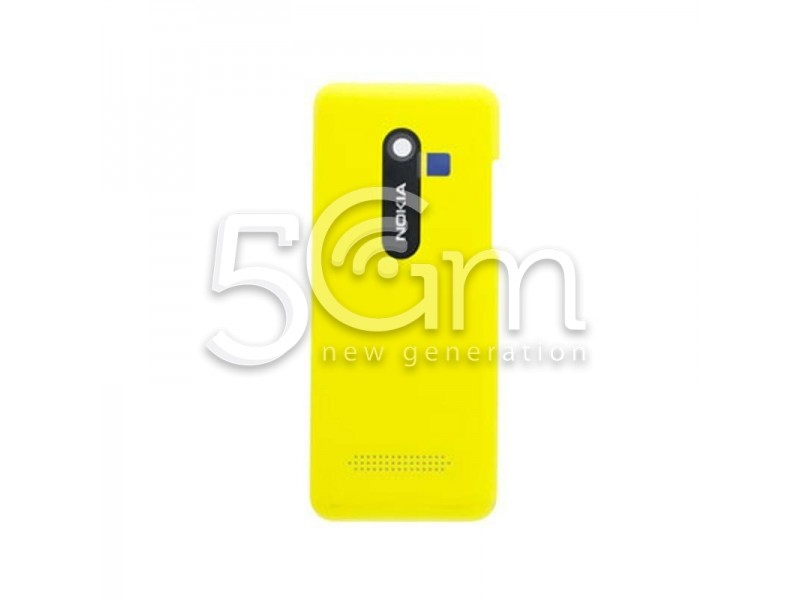 Nokia 206 Yellow Back Cover