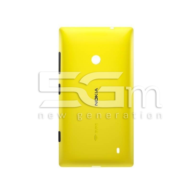 Nokia 525 Lumia Yellow Back Cover