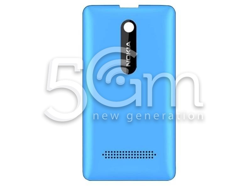 Nokia 210 Asha Blue Back Cover