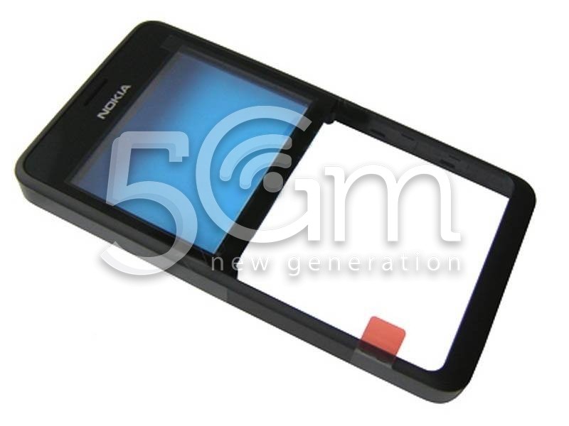 Front Cover Nero Single Sim Nokia 210 Asha