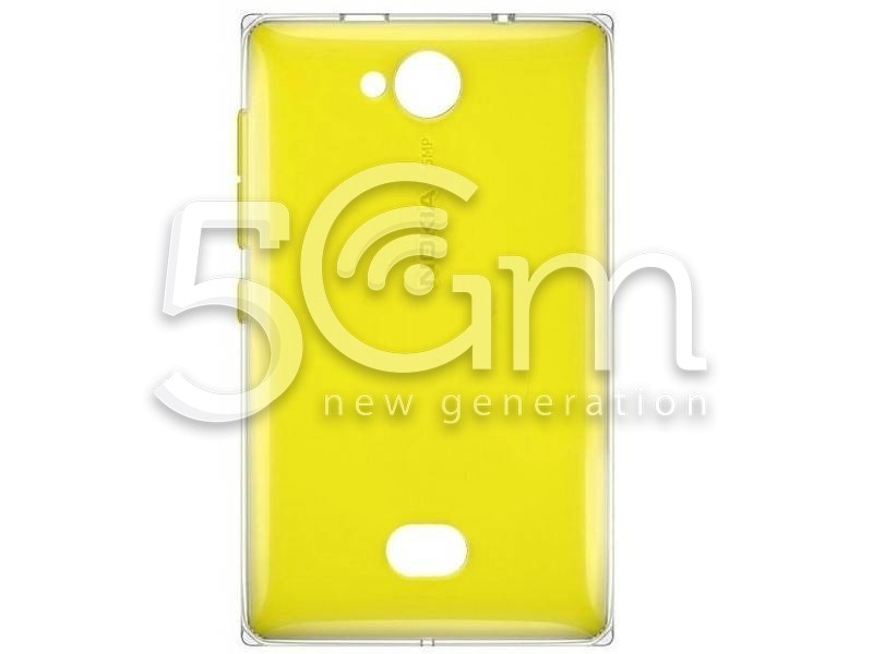Nokia 503 Asha Yellow Back Cover