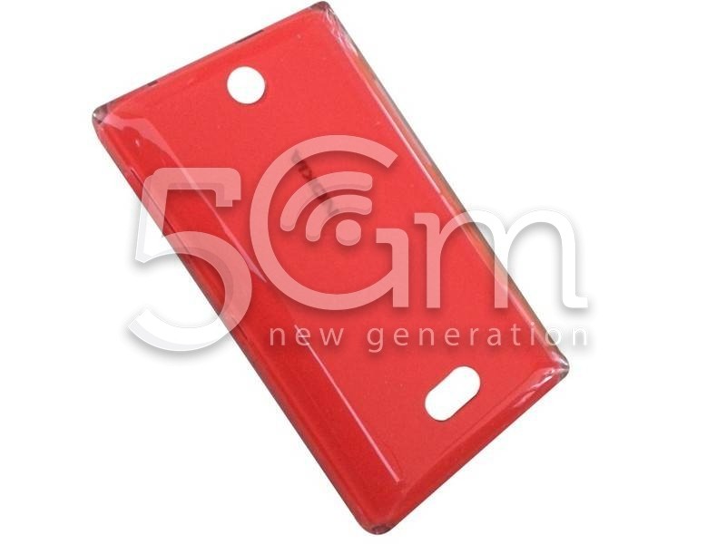 Retro Cover Rosso Nokia 500 Asha