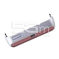 Cover Inferiore Silver Nokia N8