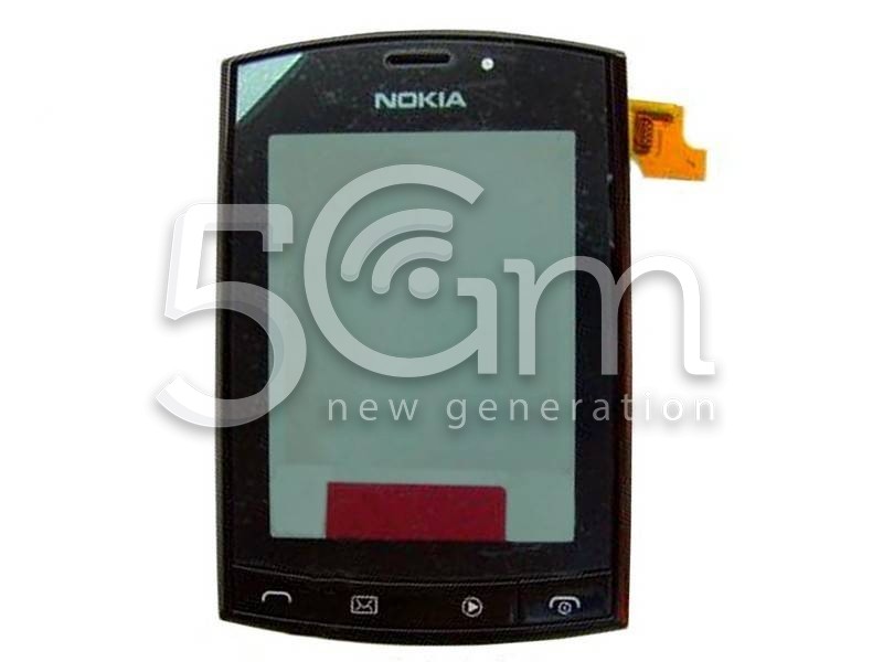 Nokia 303 Asha Full Black Touch Screen