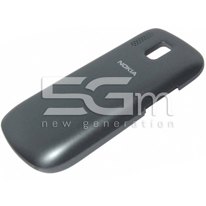 Nokia 202 Asha Dark Grey Back Cover