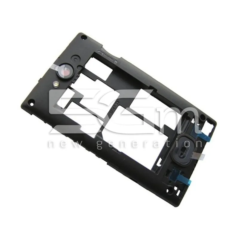 Nokia 503 Asha Black Middle Frame