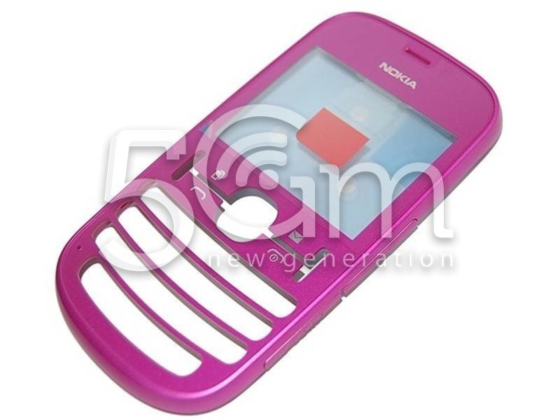 Front Cover Pink Nokia 200 Asha 