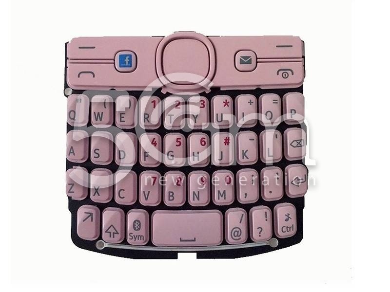 Tastiera Soft Pink Nokia 205 Asha