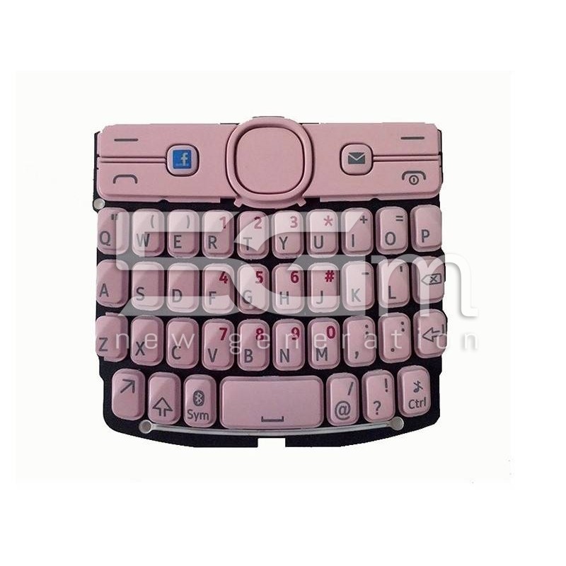 Tastiera Soft Pink Nokia 205 Asha