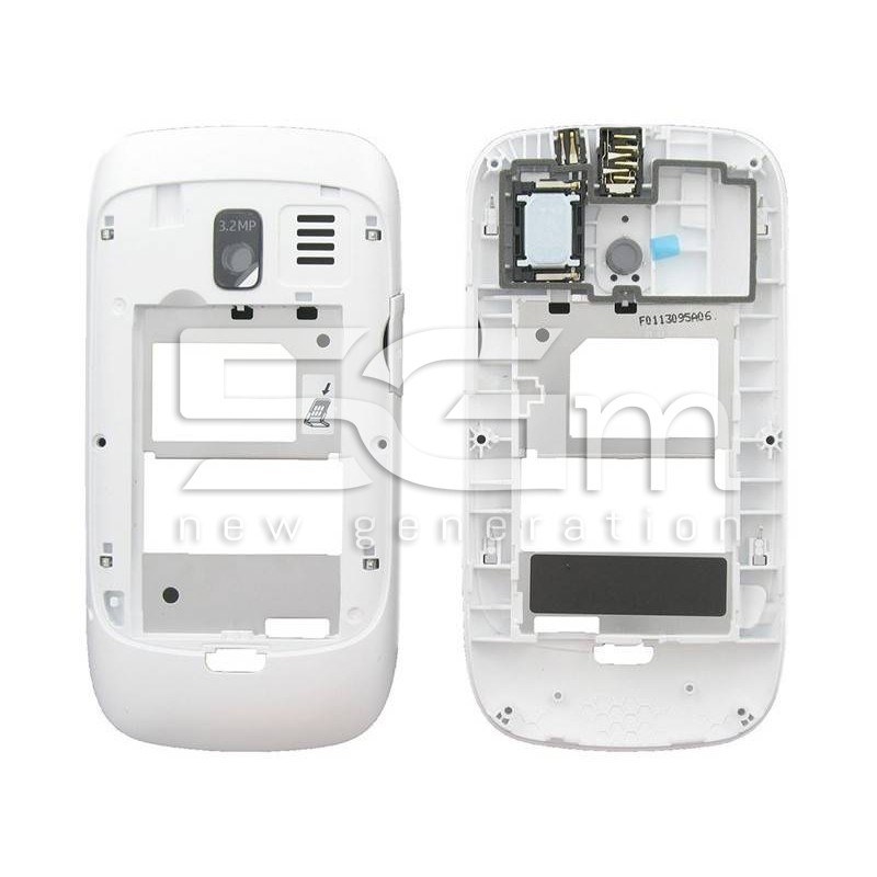 Middle Frame Completo Bianco Nokia 302 Asha