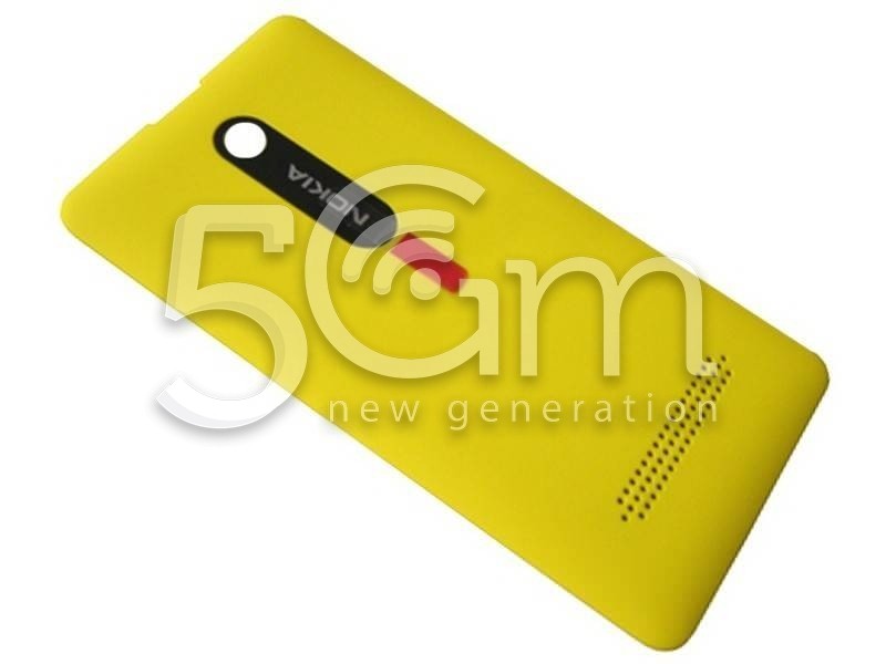 Nokia 210 Asha Yellow Back Cover