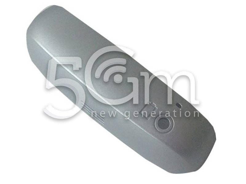 Cover Inferiore Silver White Nokia C5-03