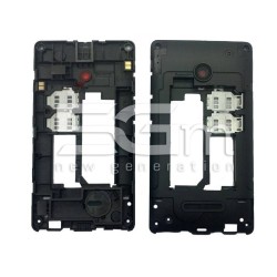 Nokia 435 Lumia Black Middle Frame