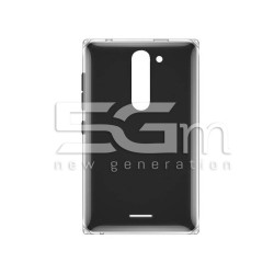 Nokia 502 Asha Black Back Cover