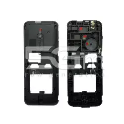 Nokia 220 Black Middle Frame