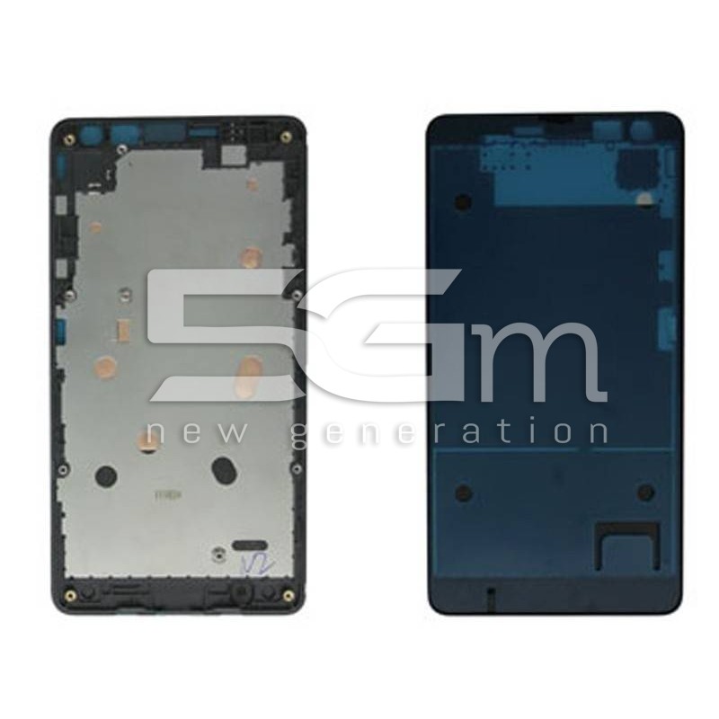 Nokia 535 Lumia Black LCD Frame