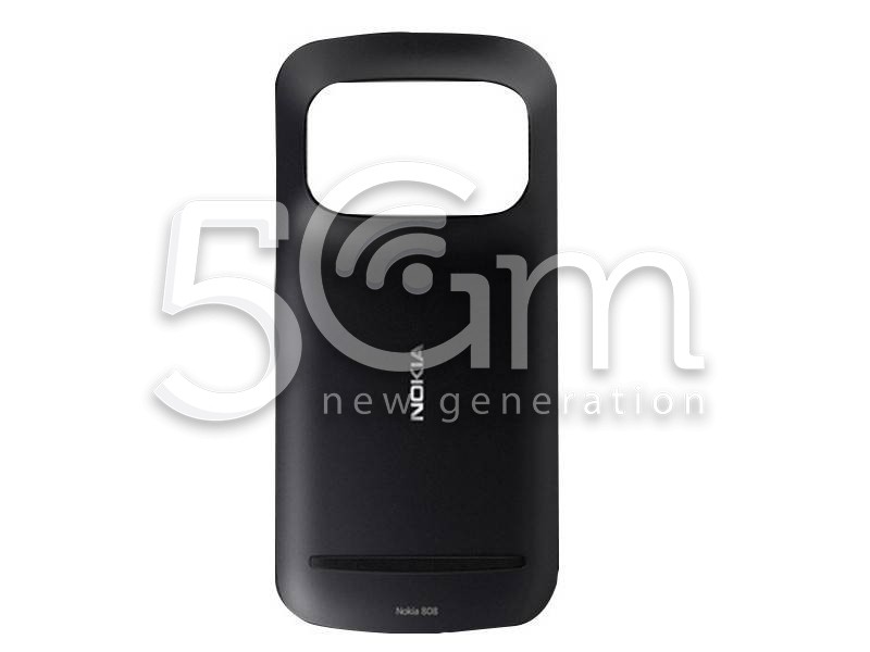Nokia 808 Pureview Black Back Cover