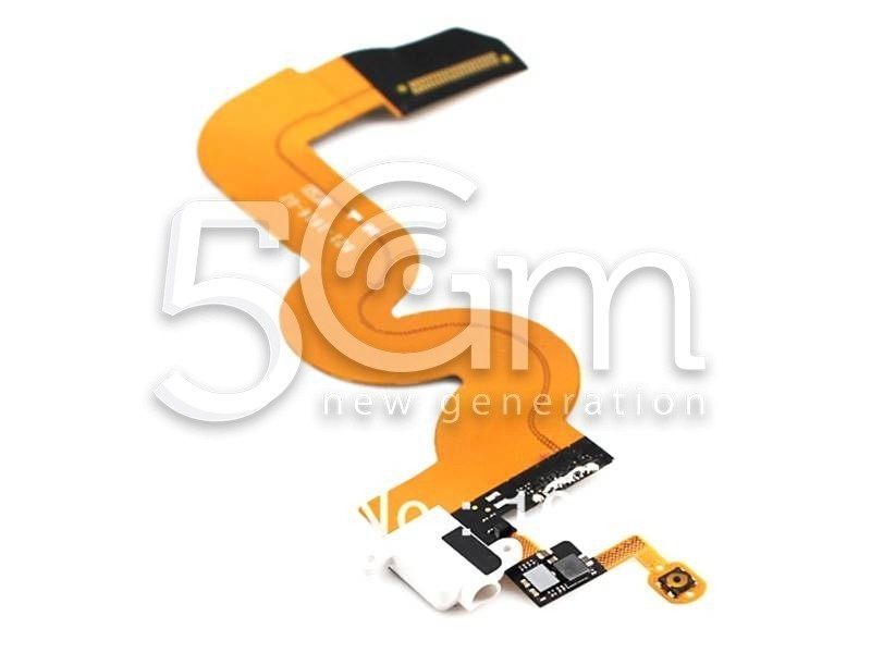 Ipod Touch 5 White Charging Connector Flex Cable
